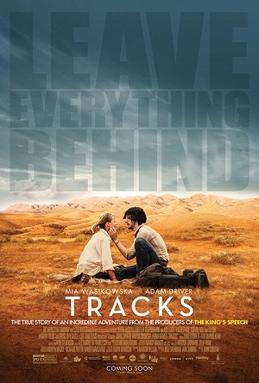 Tracks (2013) starring Mia Wasikowska on DVD on DVD
